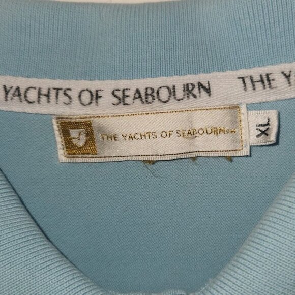 The Yachts of Seabourn Men's Polo Shirt Size XL - Picture 3 of 5